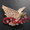 Christopher Radko eagle brooch 