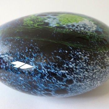 "River Stone" by Lyndsay Patterson - Art Glass