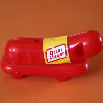 Oscar Mayer Wienermobile Toy Whistles - Advertising