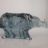 Reijmyre Glass WWF rhinoceros 