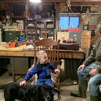 Me with half of my grandson collection! - Photographs