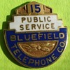 Bluefield Telephone Company Service Pin