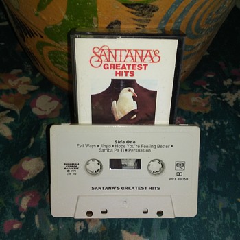Santana....On Cassette Tape Format - Records