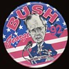 George Bush Sr. 1992 Caricature Pin