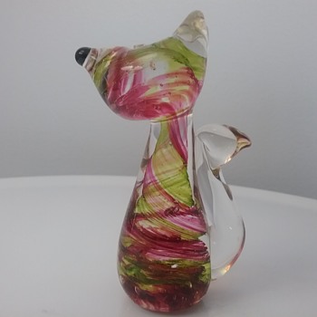 C. Labonte Glass dog  - Animals