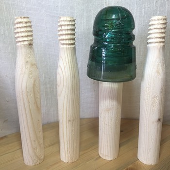 Brand new wooden insulator pegs - Tools and Hardware
