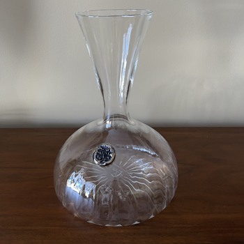Crystal Wine Decanter - Art Glass