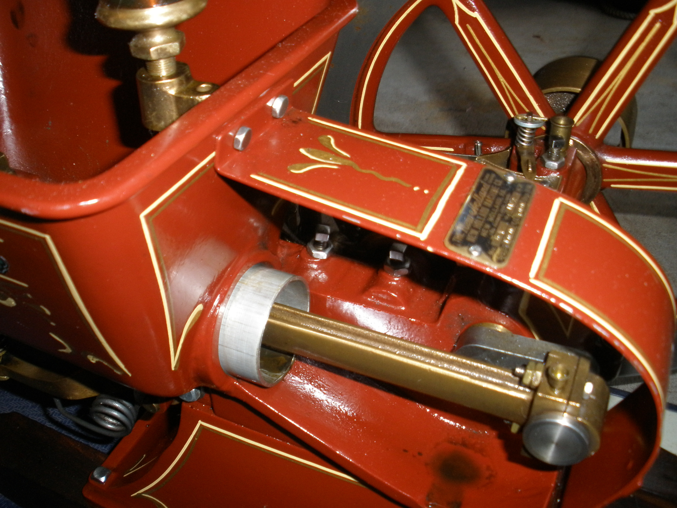 Hit Miss Model Engine 1/2 scale model of a New Holland hit/miss 1 1/2 h.p. gas engine ...