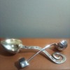 Silver coffee scoops