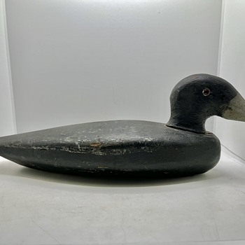 c.1890 Lake St. Clair Primitive Duck Decoy - Folk Art