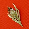 Trifari Thistle Pin