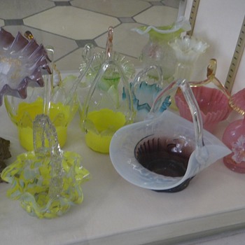 Harrach Baskets at the Passau Glass Museum in Germany - Art Glass