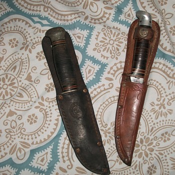 vintage remington and western boy scout knives - Sporting Goods