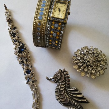 Trifari Pat. Bracelet - Costume Jewelry