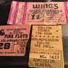 Rolling Stones concert $12.50 ,Paul McCartney 8.00$ Pink Floyd