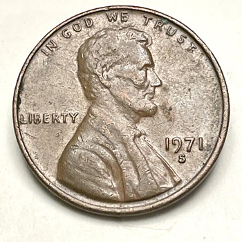 1971-S Lincoln Penny - US Coins