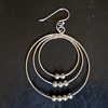 Vintage silver earring