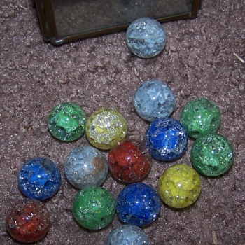 I'm "finding" my marbles - Art Glass