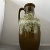 Vintage fat lava vase