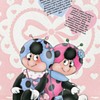 Cococinel 1992: Magazine pages introducing the main characters of the series and cute ilustrations