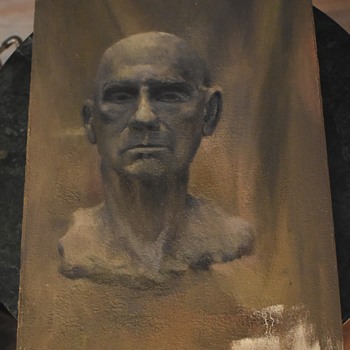 Interesting Portrait Painting - gloomy, but cool! - Fine Art