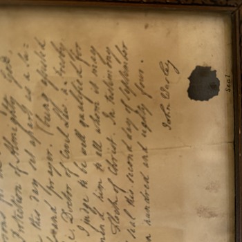 John Wesley 1784 Letter of orders for Thomas Coke - Paper