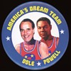 Bob Dole Colin Powell America's Dream Team Pin