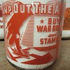 SANTA CLARA CREAMERY..SANTA CLARA CALIFORNIA  WAR SLOGAN MILK BOTTLE