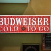 Budweiser sign