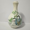 Republican Chinese Famille Rose Garlic Mouth Vase by Li Runzhi (Qixin Factory, 1926)