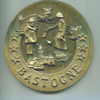 Bastogne Plaques - Military and Wartime