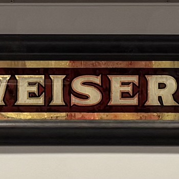 1910 Budweiser Mirror - Advertising