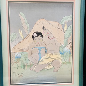 Early Woodblock Prints  - Asian