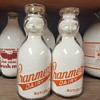 2 CRANMERS DAIRY BUTLER PENNSYLVANIA BABYTOP MILK BOTTLES  