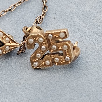 10k gold fraternity pin badge - Medals Pins and Badges