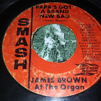 An Obscure Version..Mr. James Brown...On 45 RPM Vinyl - Records