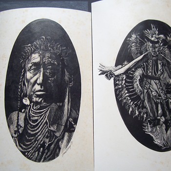 ORIGINAL PAUL KING SCRATCHBOARD IMAGES - Fine Art