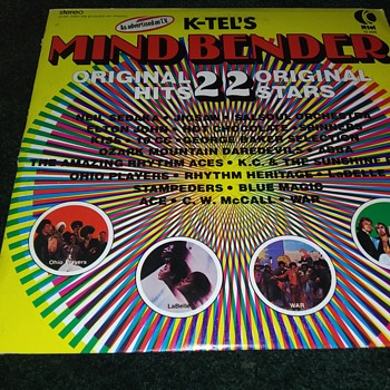 K-Tel Records..'Mindbenders'...On 33 1/3 RPM Vinyl - Records
