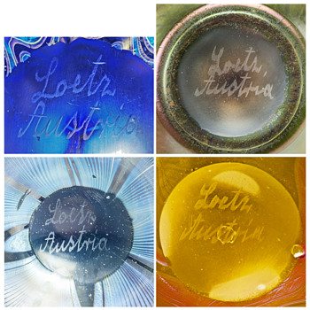 Loetz Austria: The Mystery of the Signature - Part 4 - Art Glass