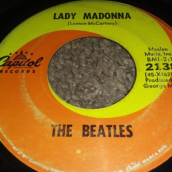 The Beatles...On 45 RPM Vinyl - Records