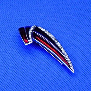 Monet Jazz Age Brooch - Costume Jewelry