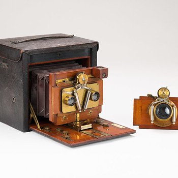 No.5 Folding Kodak: 1893 Stereo Model - Cameras