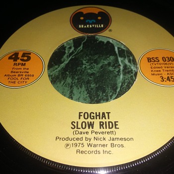 Foghat...On 45 RPM Vinyl - Records