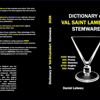 The Val Saint Lambert dictionary that started as a personal catalogue - Glassware
