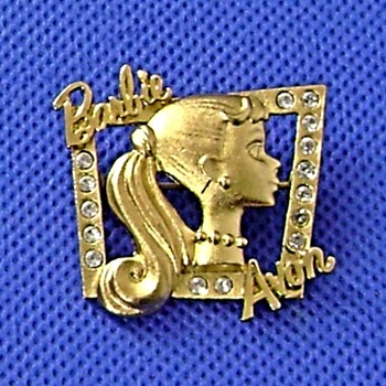 Avon Loves Barbie Pin - Costume Jewelry