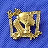 Avon Loves Barbie Pin