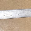 L.S. Starrett Co. No. 607 24-Inch Spring-Tempered Steel Rule, with No. 7 Graduation