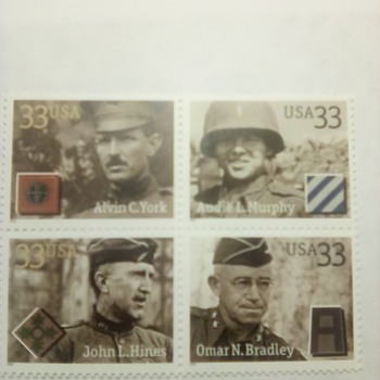 USPS Distinguished Soldiers series 5/3/20 - Military and Wartime