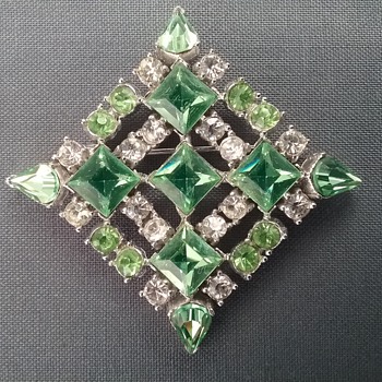 Bogoff brooch  - Costume Jewelry