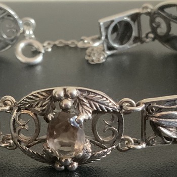 Art and Craft Silver Bracelet - Fine Jewelry